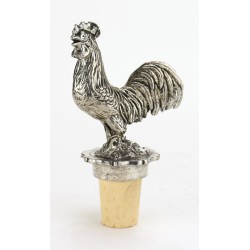 Bouchon coq en étain