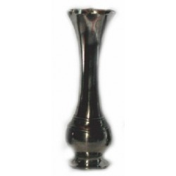 Vase uni grand modèle en étain