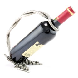 Collier anti-gouttes de vin en étain