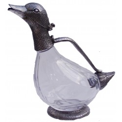 Carafe colvert avec étain