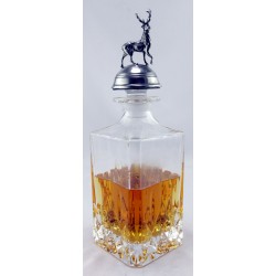 Carafe à Whisky bouchon Cerf