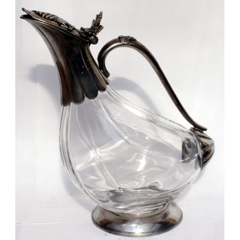 Carafe anatra avec étain