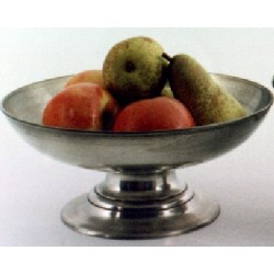 Coupe à fruits en étain